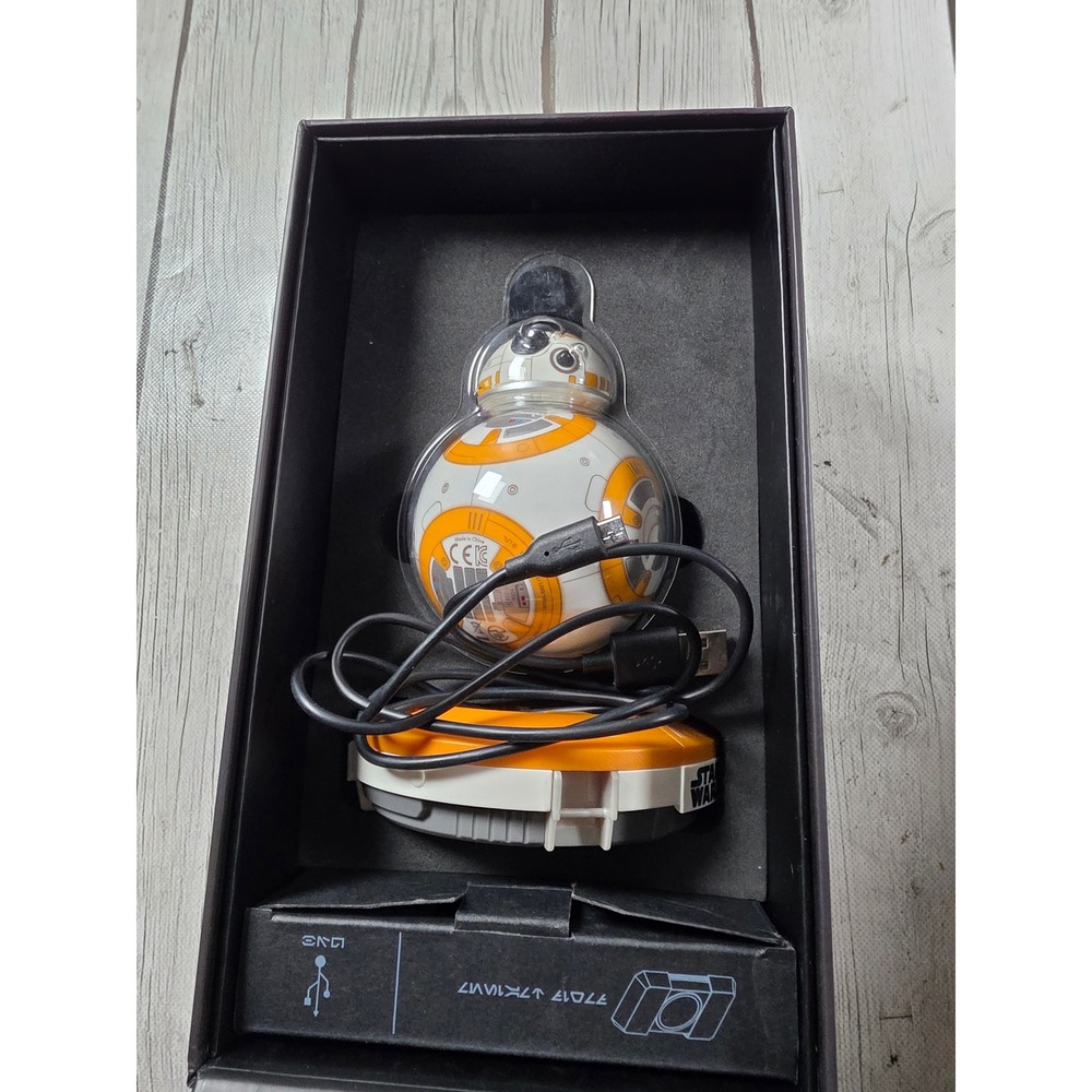 Star Wars BB-8 App-Enabled Droid by Sphero Model R001 with Charging Base Box - Picture 4 of 5